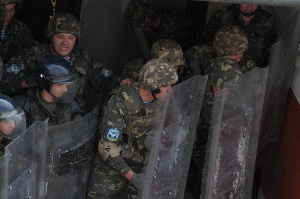 525th Battlefield Surveillance Brigade, Kosovo Force mission rehearsal exercise