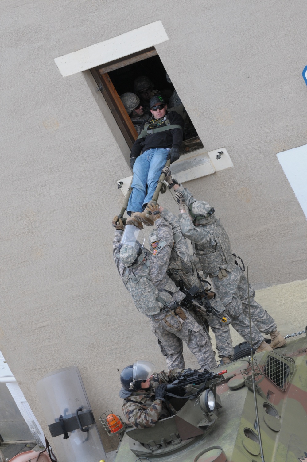 525th Battlefield Surveillance Brigade, Kosovo Force mission rehearsal exercise