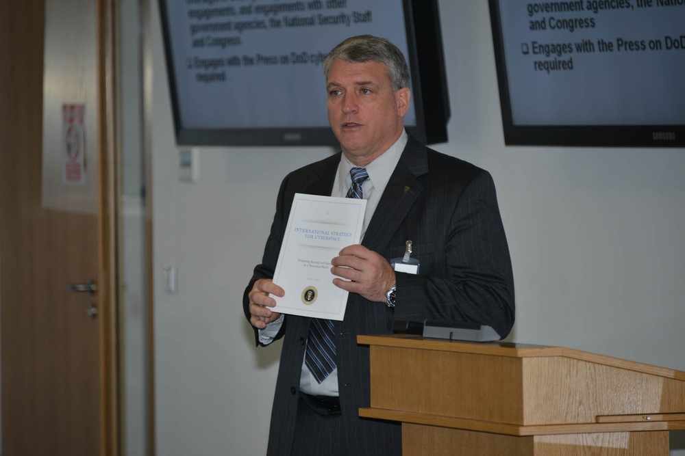 Top DOD cyber official addresses Marshall Center conference
