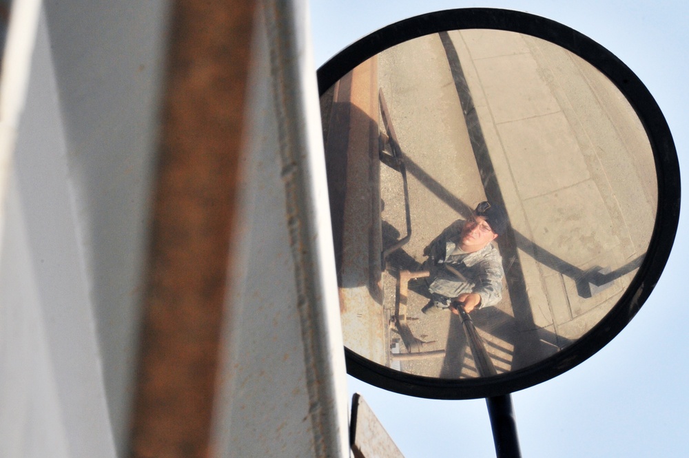 Defenders enforce base entry requirements