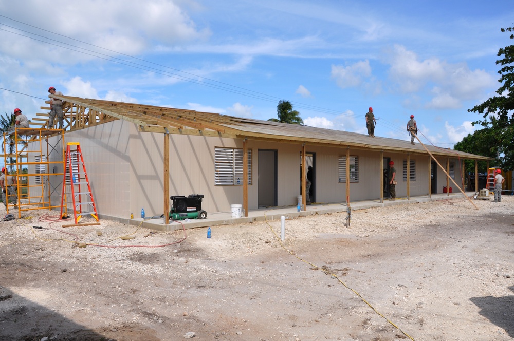 Construction progresses at Ladyville Technical High School