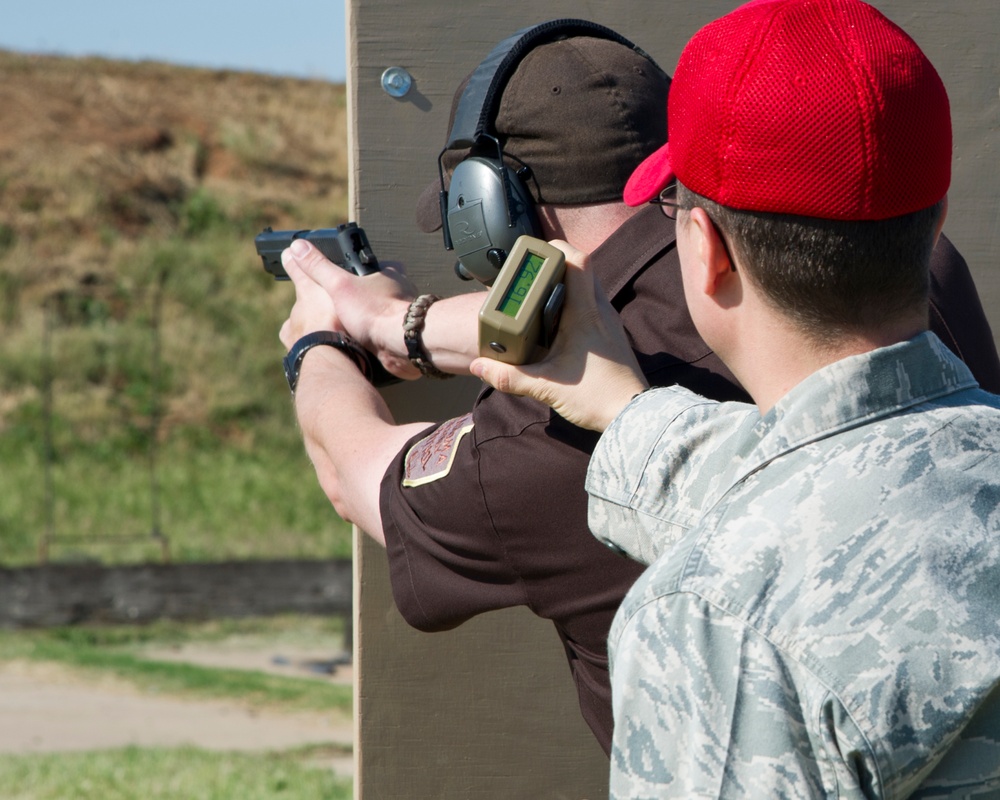 97th SFS hosts Annual Pistol Competition