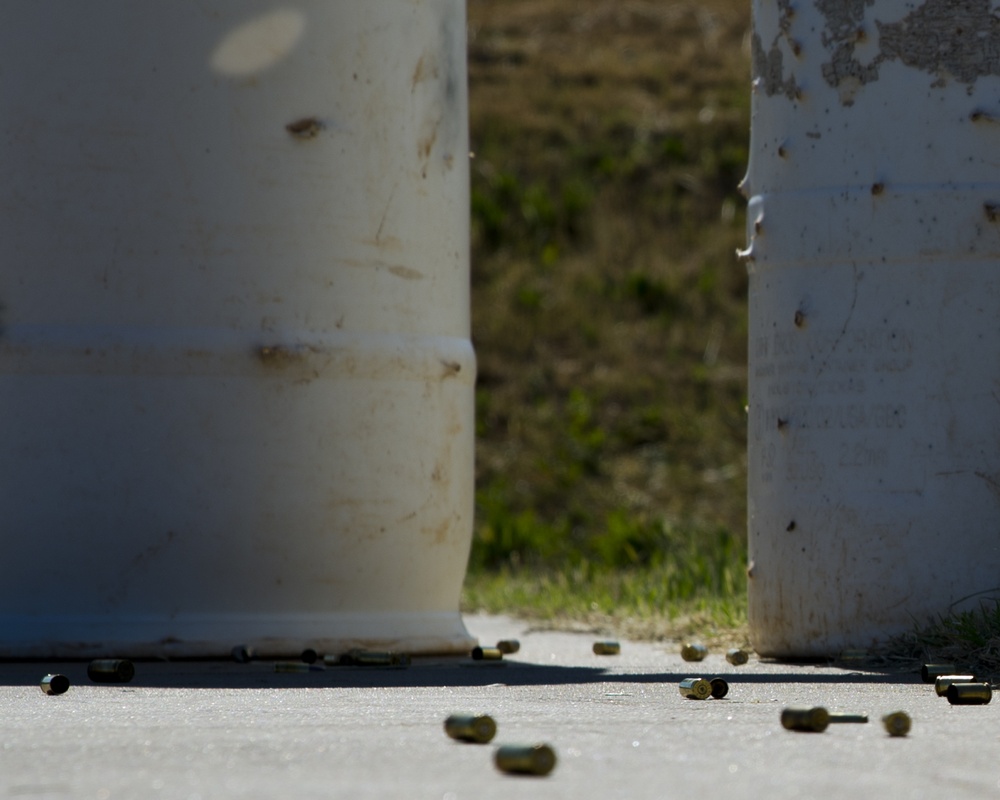 97th SFS hosts Annual Pistol Competition