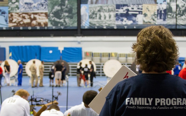 Support for team Navy/Coast Guard at 2013 Warrior Games
