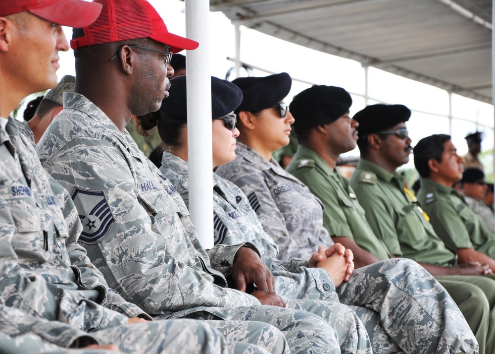 New Horizons invited to Belize Defence Force drill ceremony