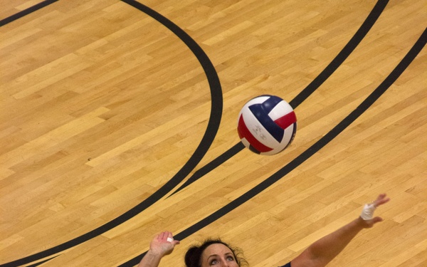 Navy competes in Sitting Volleyball at 2013 Warrior Games