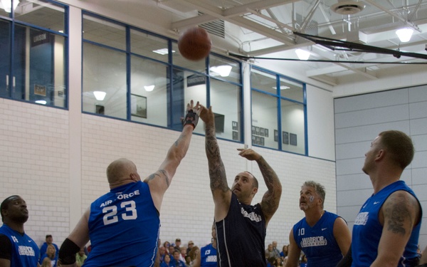Navy competes in Wheelchair Basketball at 2013 Warrior Games