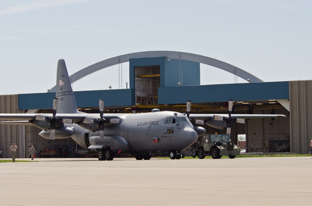 C-130 Hercules Cargo Aircraft