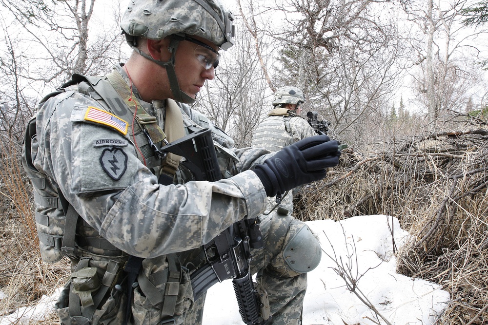 Arctic infantrymen hone combat skills