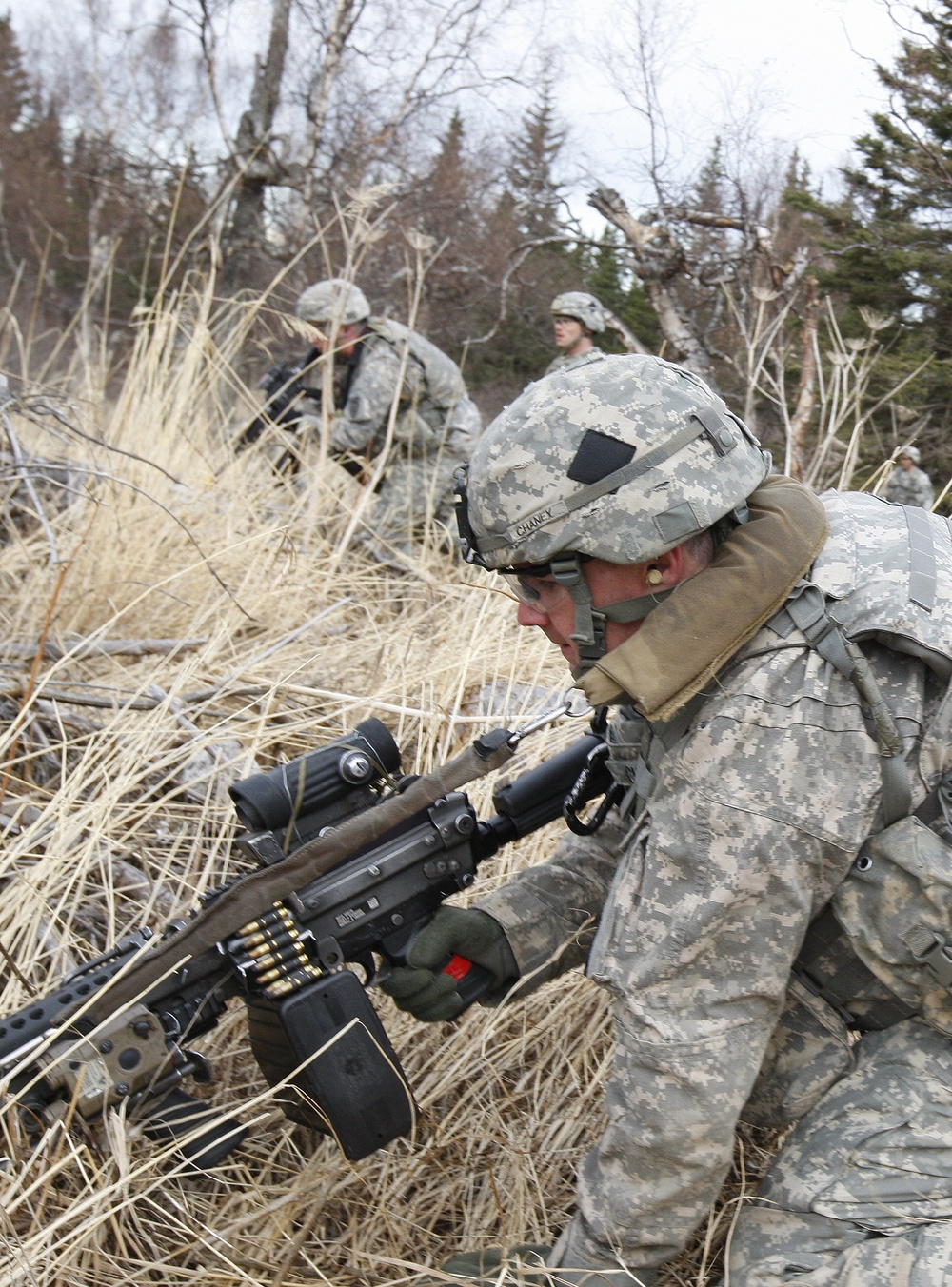 Arctic infantrymen hone combat skills