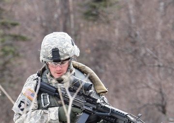 Arctic infantrymen hone combat skills