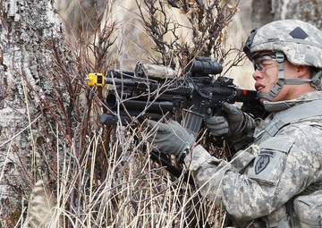 Arctic infantrymen hone combat skills