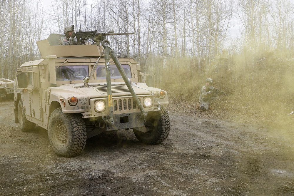 Arctic infantrymen hone combat skills