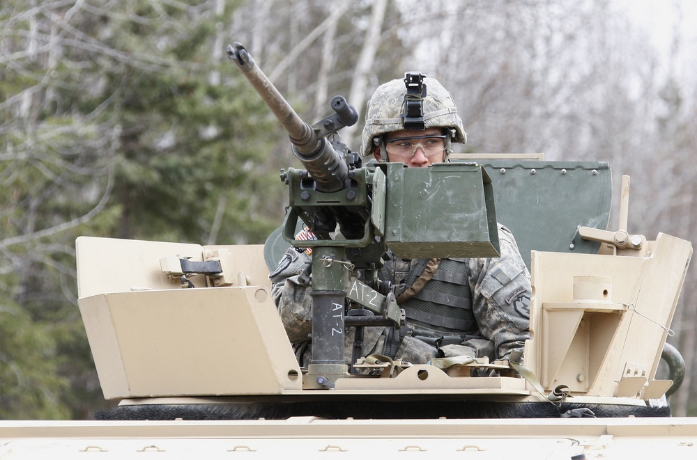 Arctic infantrymen hone combat skills