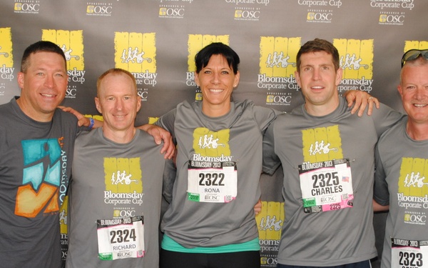 Washington Air National Guard competes in Bloomsday 2013 Corporate Cup