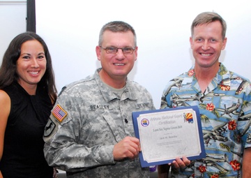 Beasley first in class to earn Six Sigma Green Belt