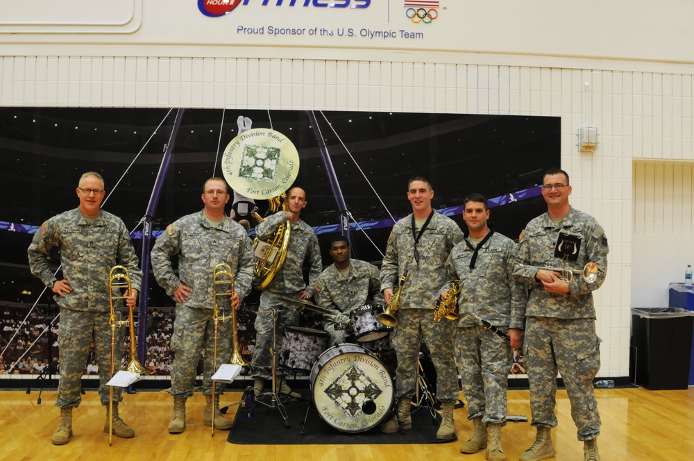 47th ID Band Supports the Army at the Warrior Games