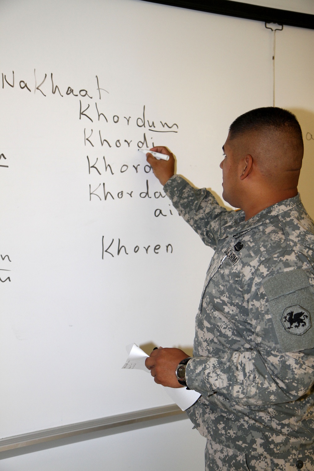 Drill sergeants become trainees to prepare for deployment