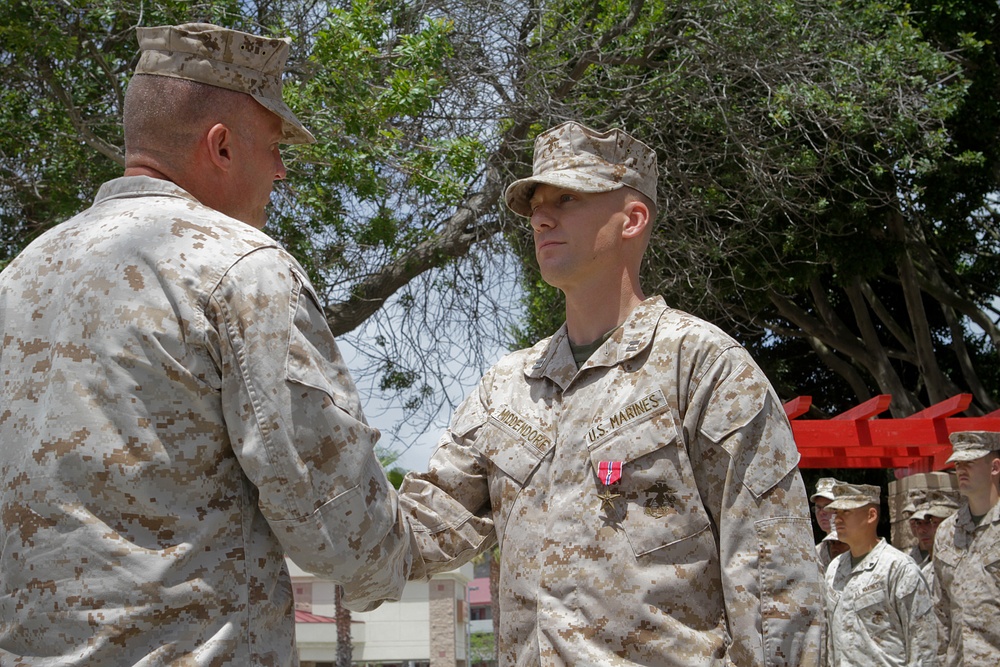 Minnesota Marine awarded Bronze Star for leading Marines in combat