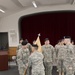 Change of command ceremony, HHC USAG Benelux