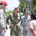 U.S. Southern Command military deputy commander visits New Horizons construction project