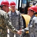 U.S. Southern Command military deputy commander visits New Horizons construction project