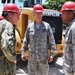 U.S. Southern Command military deputy commander visits New Horizons construction project