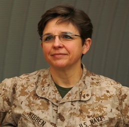 Chaplain visits Combat Center