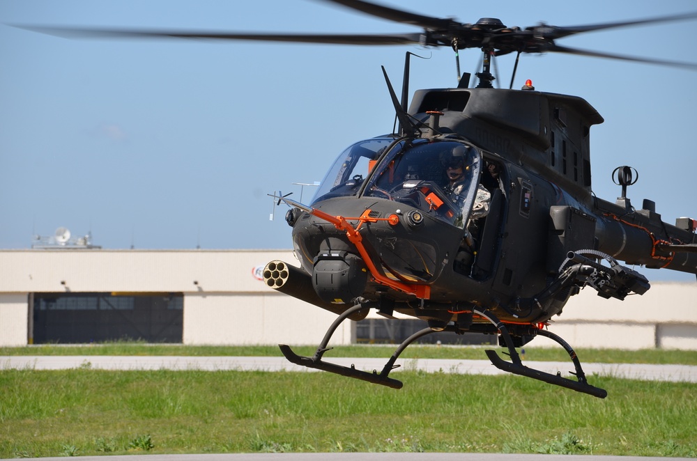 Army commemorates first flight of the OH-58F Kiowa Warrior