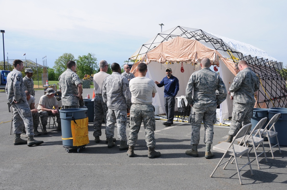 105th Airlift Wing hazmat training