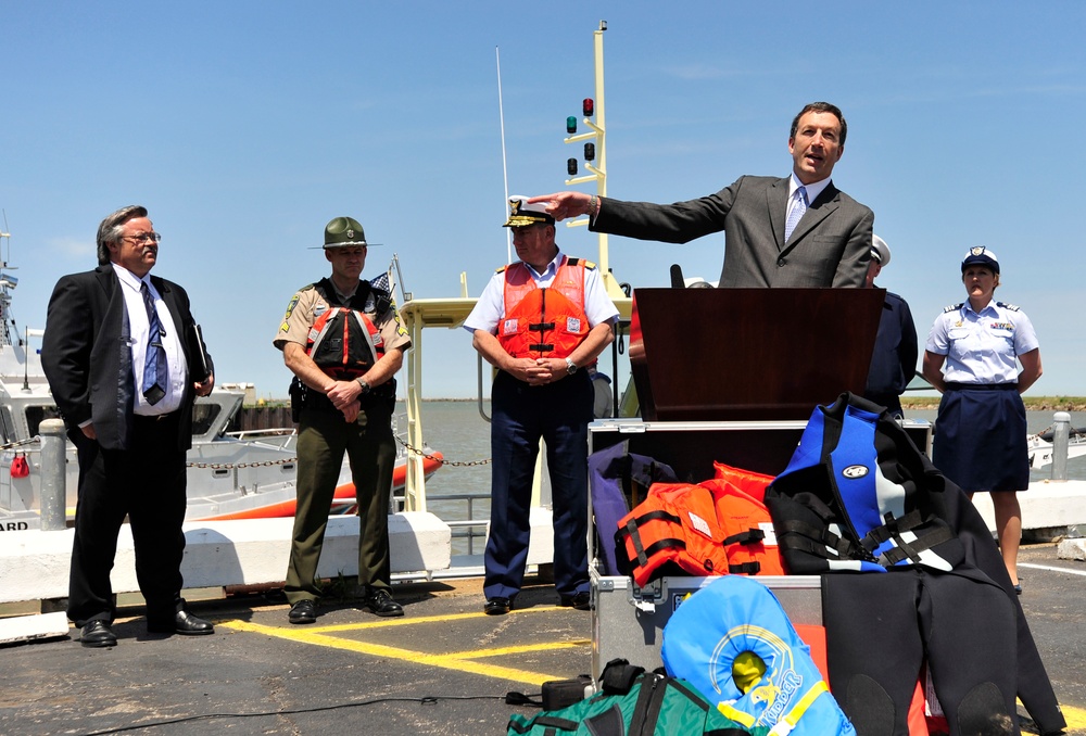 National Safe Boating Week kickoff event in Cleveland