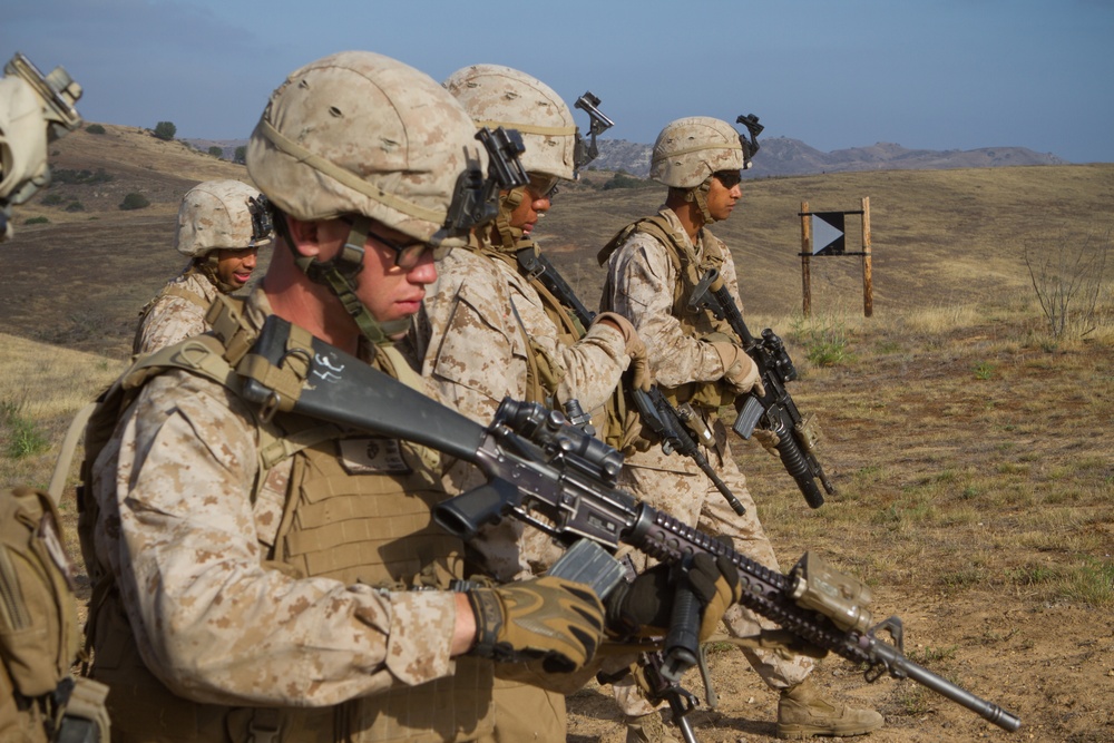 Infantry Marines refine elite combat skills