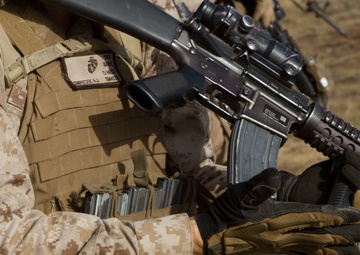 Infantry Marines refine elite combat skills