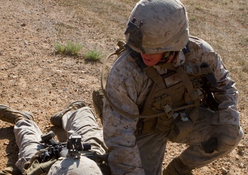 Infantry Marines refine elite combat skills