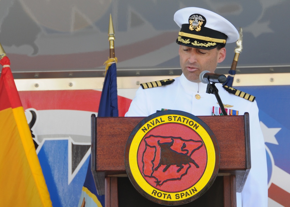 Naval Station Rota change of command