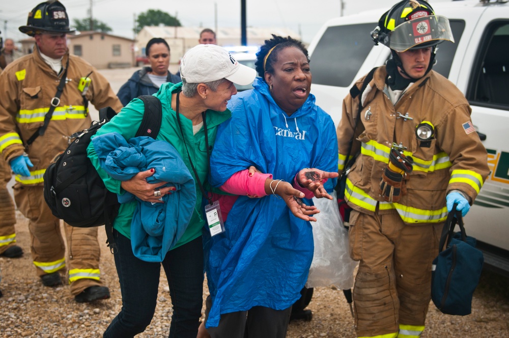 Fort Hood emergency responders react to full-scale forces response exercise