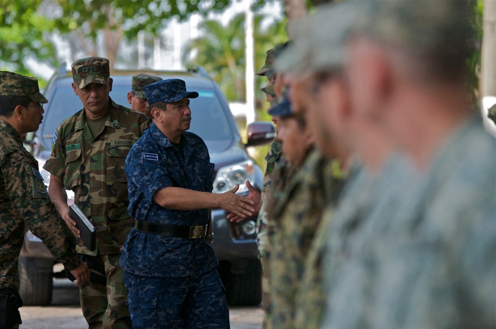 Salvadoran vice minister of defense visits Beyond the Horizon