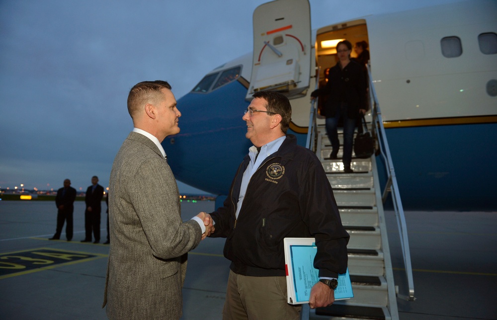US European Command change of command ceremony