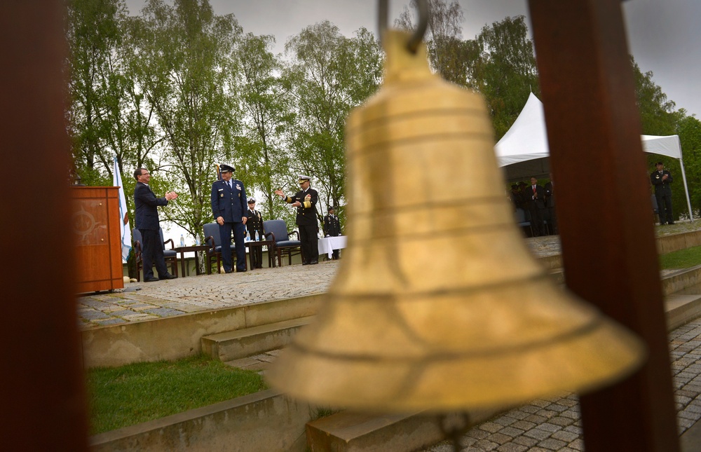 US European Command change of command ceremony
