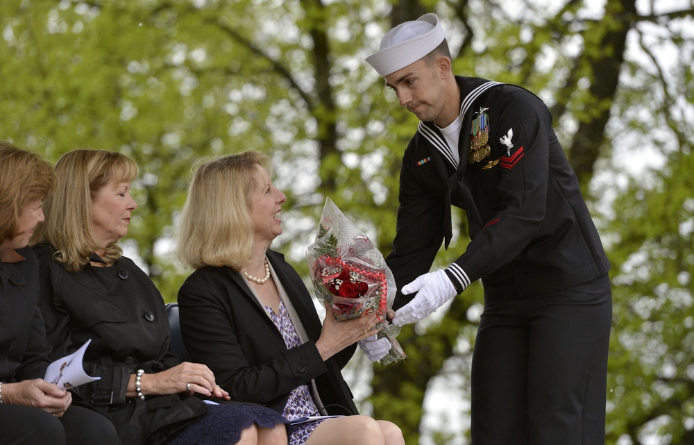 US European Command change of command ceremony