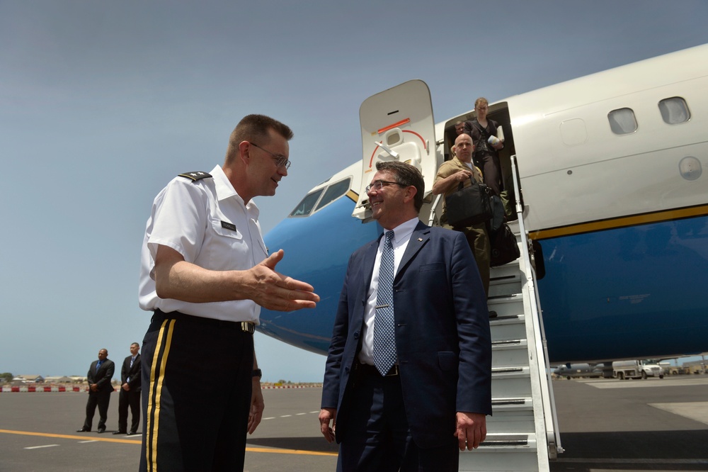 Deputy secretary of defense Djibouti trip