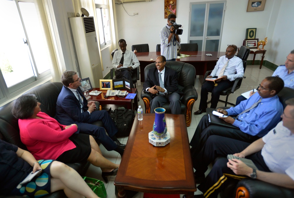 Deputy secretary of defense Djibouti trip