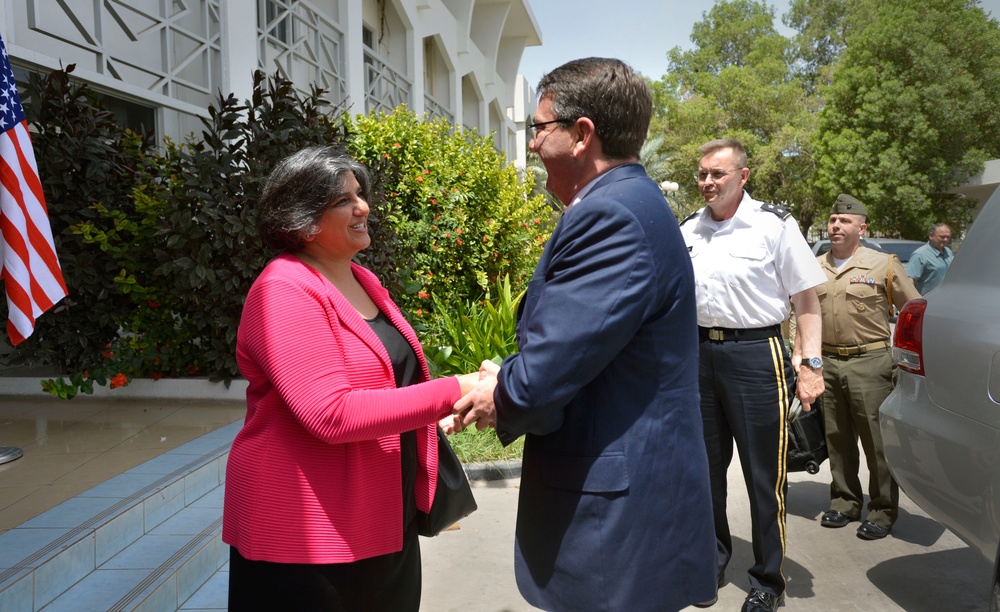 Deputy secretary of defense Djibouti trip