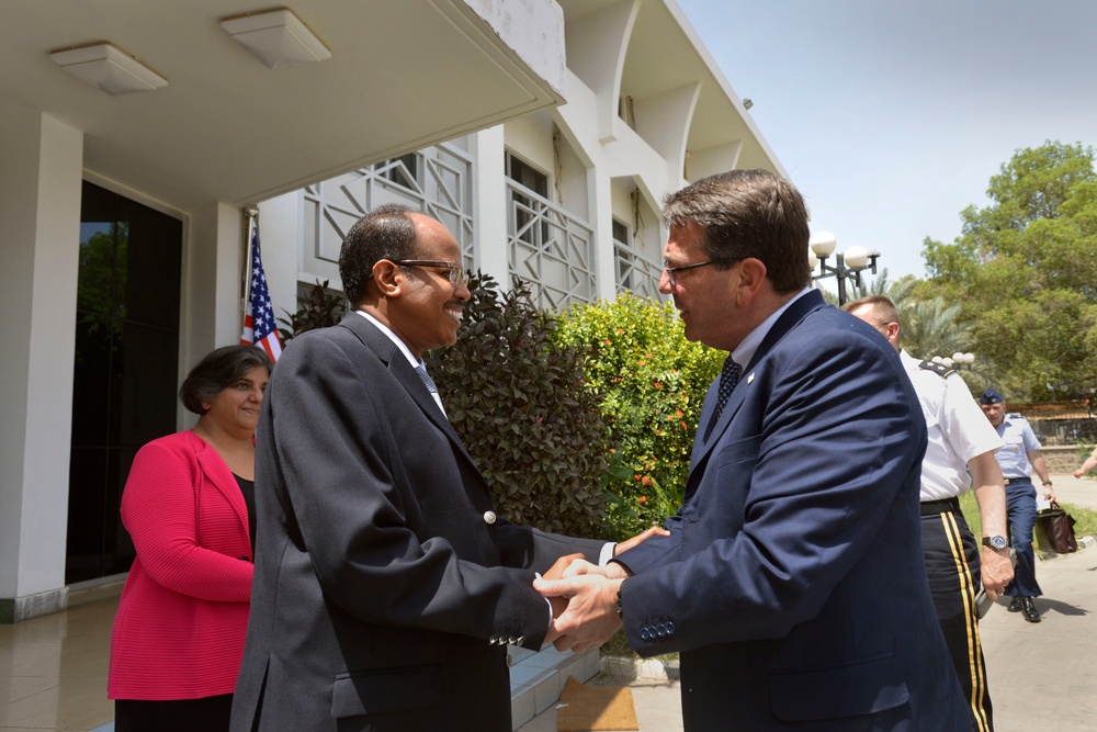 Deputy secretary of defense Djibouti trip