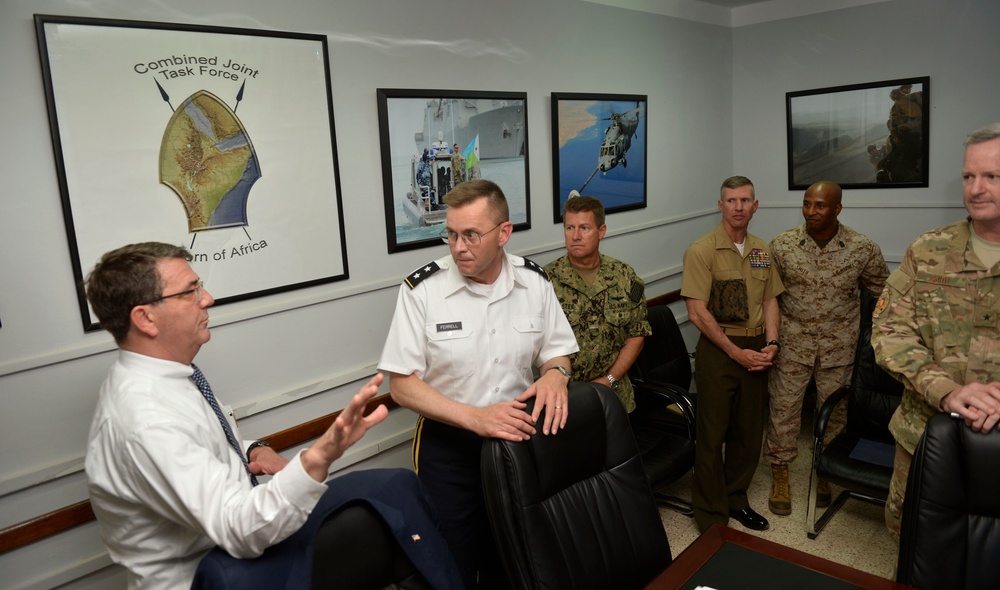 Deputy secretary of defense Djibouti trip