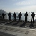 USS Nimitz arrives in Busan