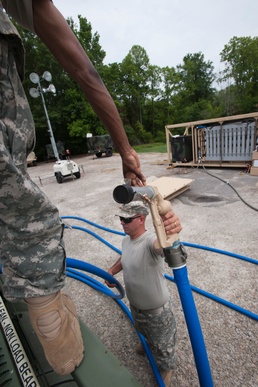 Ardent Sentry, 741st Quartermaster water purification in Barnwell SC