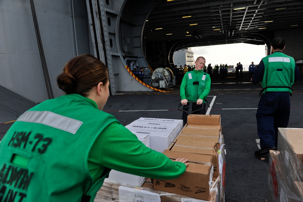 USS Carl Vinson operations