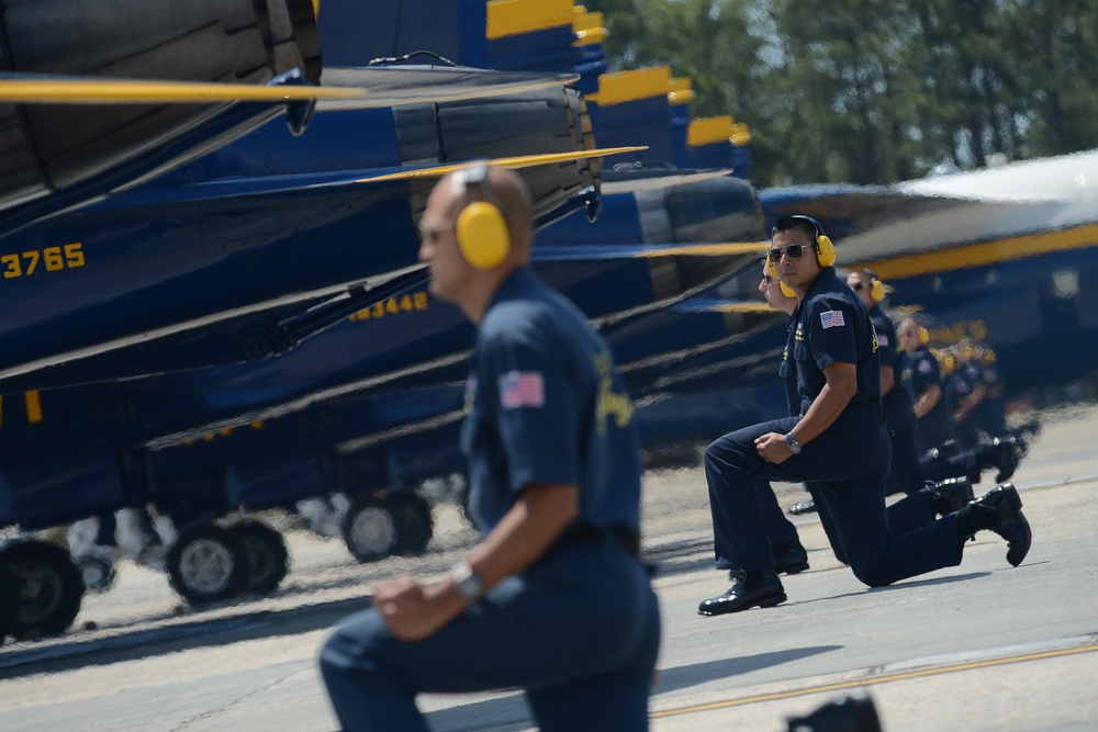 Blue Angels practice