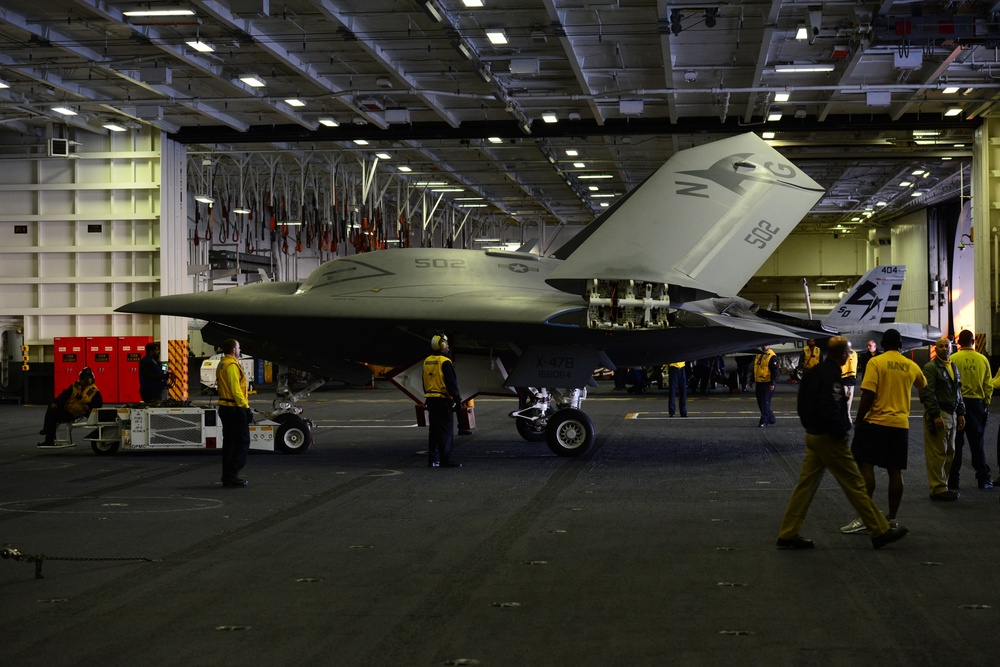 USS George H.W. Bush operations